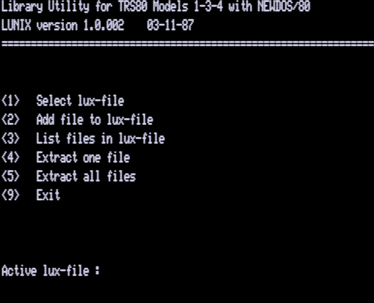 Screen shot